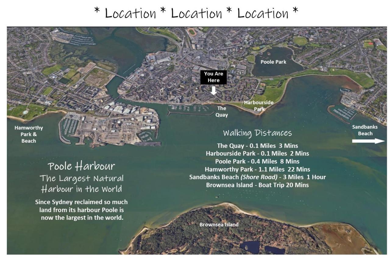 Harbourside House - Great Location - Parking - 2 En-Suites - Sleeps 5 Plus 1 Poole Dış mekan fotoğraf